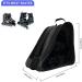 MXiiXM Roller Skate Bag | Breathable Ice Skate Bag with Adjustable Shoulder Strap | Oxford Cloth Storage Bag for Women, Men, Kids & Adults | Roller Skate Accessories - Black - Buy Online on GoSupps.com