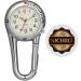NICERIO Outdoor Carabiner Watch with Glow in The Dark Clip - White Pocket Watch for Rock Climbing & Mountaineering - Buy Online on GoSupps.com