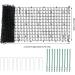 Cat Scat Mat with Spikes 78.7inch Animal Spikes Repellent Mat Plant Protection Net Cat Deterrent Devices with Garden U Shape Pegs and Twist Ties for Outdoor Garden Fence - Buy Online on GoSupps.com