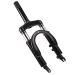 HTBCCHB 12 Inch Front Suspension Fork for Brake Disc Alloy Steel Holder Motorcycle MTB Bicycle Electric Scooter Front Tube Shock Electric Bicycle