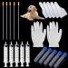 Luxianys 5 set dog breeding kit artificial insemination dog breeding kit dogs insemination breeder kit artificial insemination dog breeding set for small and medium-sized pets 10ml+g