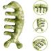 SESESFOUFU Jade Massage Tool - Relaxation & Acupuncture Device for Body & Scalp - 11.50x1.50cm Green - Buy Online on GoSupps.com