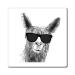 Cool Alpaca Llama Tshirt | Mama Llama T-Shirt | Alpaca Tshirt Llama Gifts | Spirit Animal Graphic Tee Magnets 4" 4"
