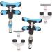 Manual Spine Chiropractic Adjustment Tool - 10 Starch Levels 3 Heads Vertebral Therapy with Black Storage Case - Buy Online on GoSupps.com
