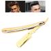 Premium Gold Stainless Steel Men's Hand Razor for Barbers & Home Use - No Blade Included - Buy Online on GoSupps.com