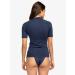 Roxy Whole Hearted UPF 50 Short Sleeve Rashguard for Women - Mood Indigo - International Shipping Available - Buy Online on GoSupps.com