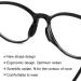 MWoot Soft Foam Nose Pads - 96 Pairs Self-Adhesive Slip-Proof Glasses & Sunglasses Pads - Thin Black Comfort - Buy Online on GoSupps.com
