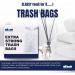 Plasticplace 6 Gallon Trash Bags - 0.7 Mil White Drawstring Liners (100 Count) - Buy Online on GoSupps.com