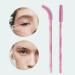 Upgrade 100pcs Silicone Mascara Wands - Soft Lash Spoolies for Eyelash Extensions & Brow Lift - Disposable Brush with Case (Pink/Green - Buy Online on GoSupps.com