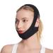 Shuyelianxin123 Anti Snoring Chin Strap Comfortable Universal Anti Snoring Devices Effective Stop Snoring Sleep Aid Snore Reducing Aid for Women & Men Black