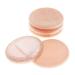 5x Powder Puff  Applicator Cotton Round Makeup Powder Sponge  Air Cushion Puff with Ribbon  Face Powder Puffs for Loose and Foundation 3.15 inch (Orange)