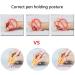 Yueser 30-Piece Silicone Pencil Handles Set - Writing Aid Grip & Correction Tool with 2 Transparent Boxes - International Shipping Available - Buy Online on GoSupps.com