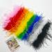 TQUXNGA Wrist Feather Cuffs Feather Wristband Feather Slap Bracelet Fashion Cuff Ponytail Holder Hair Tie Black - Buy Online on GoSupps.com