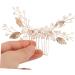 headgear hair accessories for women bridal pearl hair accessories decorative hair combs for women wedding pearl delicate wedding headpiece manual prom hair comb hair accessories - Buy Online on GoSupps.com