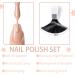 Pink Nail Polish Sets Nude Pink Series Nail Varnish Quick Dry & Long Lasting Pale Pink Natural Nail Polish for Women DIY Nail Art at Home No Need UV 13ML - Buy Online on GoSupps.com