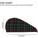Buffalo Plaid Dark Green Microfiber Hair Towel Soft Super Absorbent Quick Dry Wrap for Long Curly & Thick Hair - Buy Online on GoSupps.com