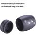 TATAANTY Small Pet Urns for Dog Ashes - Keepsake Mini Urn for Cats & Dogs - Aluminum Black Holder - Buy Online on GoSupps.com