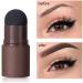 Buy Waterproof Eyebrow Stamp Kit - 10 Stencils for Perfect Light Brown Eyebrows | Long-Lasting & Easy to Use - Buy Online on GoSupps.com