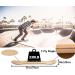 MYOYAY 2-Pack Blank Skateboard Decks - 7-Layer Maple Double Tail, Eco-Friendly & Sturdy - Ideal for DIY Replacement and Decoration - Buy Online on GoSupps.com