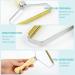 Pro Lint Remover- Carpet Scraper Tool- Reusable Pet Hair Remover Metal Lint Roller for Cleaning Pet Hair on Clothes Rugs Pet Bed Sofa Blue Carpet Brush for Car Shaggy Plush Rugs Delicate Sofa Blanket 2 Pack - Buy Online on GoSupps.com