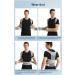 Posture Corrector Brace for Men & Women - Shoulder & Back Support Belt (L Code) - White Fruit Peach - Buy Online on GoSupps.com