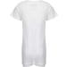 Kaycey Short Sleeve Popper Vest Bodysuit for Special Needs Kids 5-6 Years - White - Buy Online on GoSupps.com
