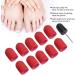 Nail Drill Bits Sanding Bands 16x25mm Professional Nail Sanding Bands with Not Easy To Drop Sand Trimming Nail for Polish Nail Surface Uneven Place(red) - Buy Online on GoSupps.com