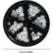 templateSnowflakes Nail Sequins Metal Slices Nail Stickers Decals Nail Art DIY Design - Buy Online on GoSupps.com