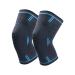 Adjustable Knee Wrap Compression Sleeve | Non-Slip Knee Support for Runners Basketball & Volleyball | XL Knee Braces for Men & Women - Buy Online on GoSupps.com