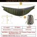 AYAMAYA Hammock Underquilt - Full Length Winter Insulation Blanket for Double Hammock - Dark Green - Buy Online on GoSupps.com