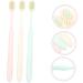 FRCOLOR 3pcs Extra Soft Camping Toothbrush Set Portable Travel Toothbrushes for Adults Manual Gum Guard with Soft Bristles - Buy Online on GoSupps.com