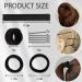BGBXYX Hair Bun Maker Set with Hair Elastic Bands and Pins - French Twist Donut Bun Accessories in Various Colors - Buy Online on GoSupps.com