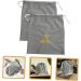 FOYTOKI 3pcs Travel Makeup Bag Travel Bag for Blow Dryer and Hair Tools Hair Dryer Bag 35.00X30.00X0.50CM As Shown - Buy Online on GoSupps.com