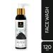 Good Vibes Activated Charcoal Face Wash | Deep Cleansing Formula for All Skin Types | Acne Control & Sebum Reduction | Paraben & Mineral Oil Free | 120 ml - Buy Online on GoSupps.com