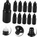 Baluue 72 Pcs Black Dispenser Squeezable Bottle Essential Oil Dispenser Bottle Blackx3pcs 6.00X2.00X2.00CMx3pcs - Buy Online on GoSupps.com
