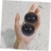 Beaupretty Baoding Balls - 2pcs Chinese Exercise Balls for Hand Fitness - Geometric Shapes - Perfect Gift - 5.2cm Black - Buy Online on GoSupps.com