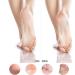 Footfire 16-Piece Pedicure Set - Premium Foot Care & Corn Removal for Men & Women - Perfect Rasp Files & Tools - Pink - Buy Online on GoSupps.com