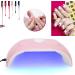 Gel Nail Polish Curing Lamp LED UV Nail Light 54W for Nail Salon for Home - Buy Online on GoSupps.com