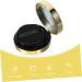 Healvian Two-layers Boxes Refillable Powder Compact Cushion Foundation Puff Makeup Powder Puff Pressed Black - Buy Online on GoSupps.com
