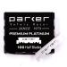 Parker Premium Platinum 1/2 Blades - Professional Barber and Shavette Razors - Buy Online on GoSupps.com