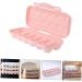 Holibanna 2pcs Anti-Collision Damage Chicken Refrigerator Egg Holder Tray Fridge Egg Container Devil re-usable Pink 30X11X6.5CM - Buy Online on GoSupps.com