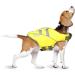 Zooland Dog Life Jacket - Adjustable & Durable Buoyancy Vest for Small Medium Large Dogs - Reflective Safety Gear in Yellow - Buy Online on GoSupps.com