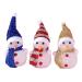 Garneck 3 pcs snowman-light decoration chimney night light Christmas jewelry to light up to light.