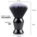 Lencyotool Premium Shaving Brush Set - Soft Imitation Roof Hair Vegan-Friendly Men's Grooming Tools (10.5x3.5 cm) - Buy Online on GoSupps.com