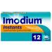 Imodium Instants for on The go Diarrhoea Relief 12 Tablets (Pack of 1) (Packing May Vary) 12 Count (Pack of 1) Instants