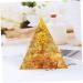 EXCEART 1pc Table Top Epoxy Resin Soap Epoxy Resin Practical Pyramid Mold Model Container 3d Accessories - Buy Online on GoSupps.com
