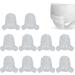 Shop Dmuzsoih Inflatable Buttock & Diaper Display Models - 10 Transparent Window Dolls for Effective Exhibition - Buy Online on GoSupps.com