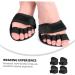 Shop Hemoton 8 Pairs Five Finger Half Socks for Women - Perfect for High Heels & Dressy Summer Style | Non-Slip Breathable Half Toe Design - Buy Online on GoSupps.com