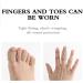 Elastic Toe Tubes Sleeves 5 Pack with Silicone Gel Lining - Cuttable Toe Sleeve Protectors for Bunion, Hammer Toe, Callus, Corn, Blister - 0.8 x 6 Inch - Buy Online on GoSupps.com
