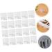 UKCOCO 20 Clear Sticky Hooks - No Drilling Self-Adhesive Wall Hooks for Home & Office - Transparent Multifunctional Plug-In Wreath Holders - Buy Online on GoSupps.com